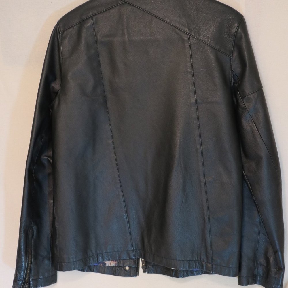 VOLCOM LEATHER JACKET - Picture 3 of 4